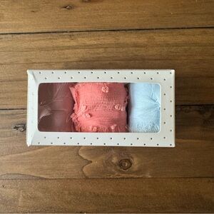 Jilly box Olf hand frayed ribbon